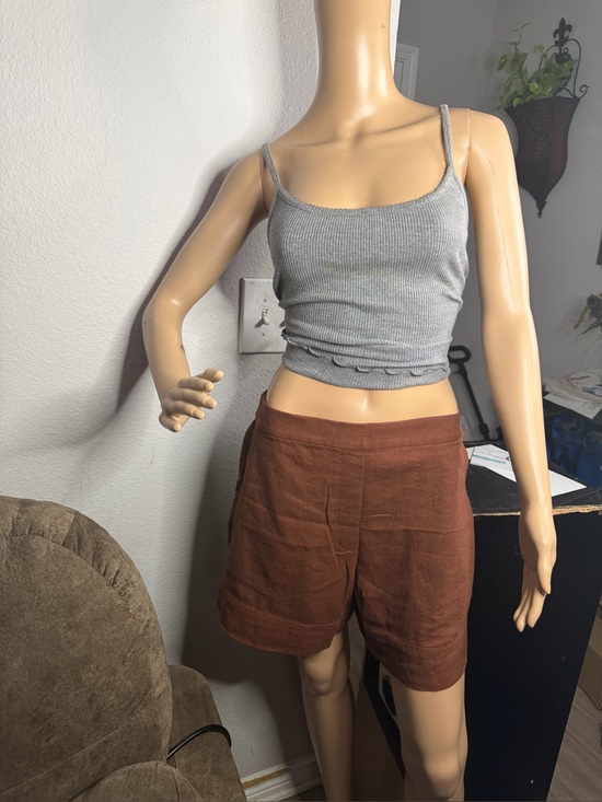 Banana Republic Pants - Banana Republic Linen Blend Shorts NWT Lightweight Summer Size M